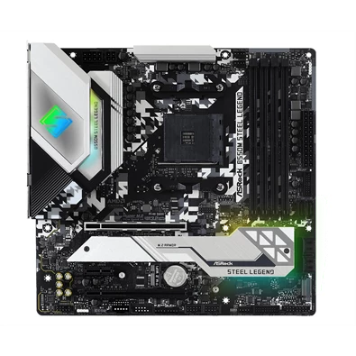 ASRock B550M STEEL LEGEND AMD B550 SocketAM4 mATX alaplap