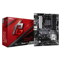 ASRock B550 PHANTOM GAMING 4 AMD B550 SocketAM4 ATX alaplap