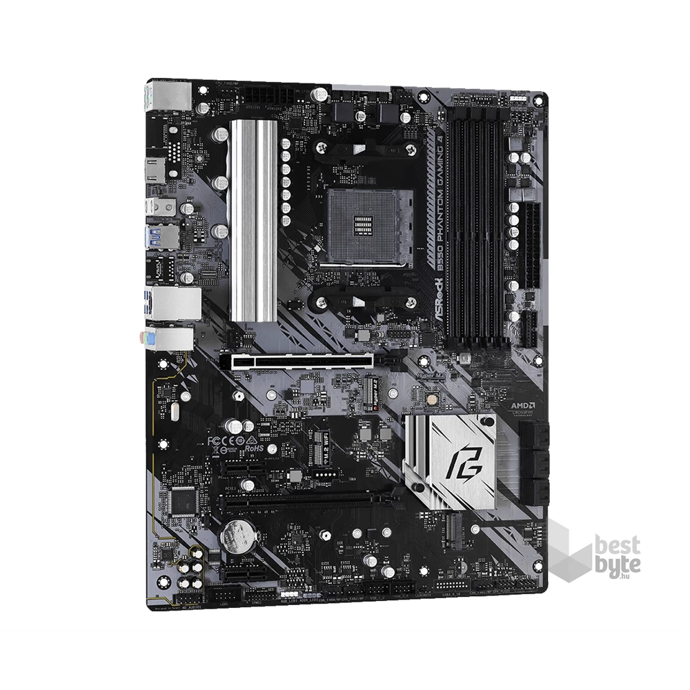 ASRock B550 PHANTOM GAMING 4 AMD B550 SocketAM4 ATX alaplap