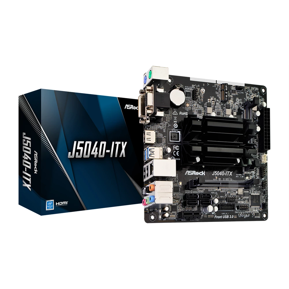ASRock J5040-ITX Intel J5040 mini-ITX alaplap