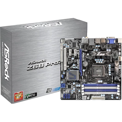 ASRock Z68 PRO3-M Intel Z68 LGA1155 mATX alaplap