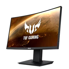 ASUS 23,6" TUF Gaming VG24VQR FHD VA 165Hz FreeSync ívelt gamer monitor