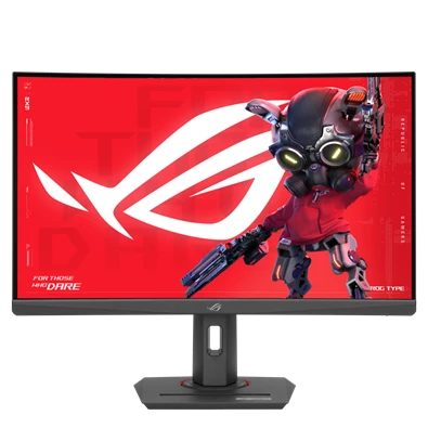 ASUS 27" ROG Strix XG27WCS QHD Fast VA 180Hz HDMI/DP/USB-C fekete ívelt gamer monitor