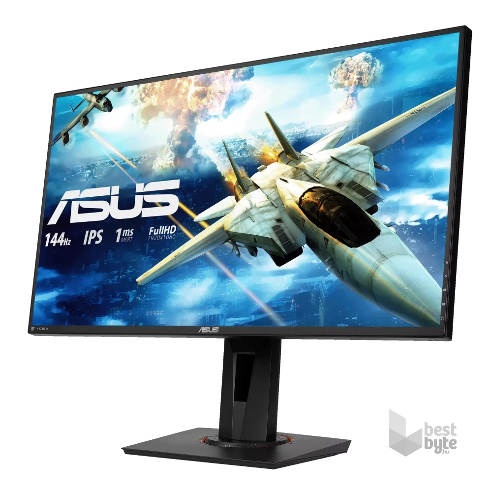 ASUS 27" VG279Q FHD IPS 144Hz HDMI/DP/DVI fekete eSport gamer monitor