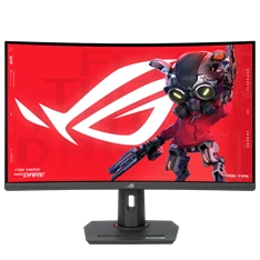 ASUS 31,5" ROG Strix XG32WCS QHD Fast VA 180Hz HDMI/DP/USB-C fekete ívelt gamer monitor