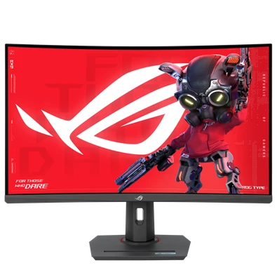 ASUS 31,5" ROG Strix XG32WCS QHD Fast VA 180Hz HDMI/DP/USB-C fekete ívelt gamer monitor