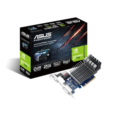 ASUS 710-2-SL nVidia 2GB GDDR3 64bit PCIe videokártya