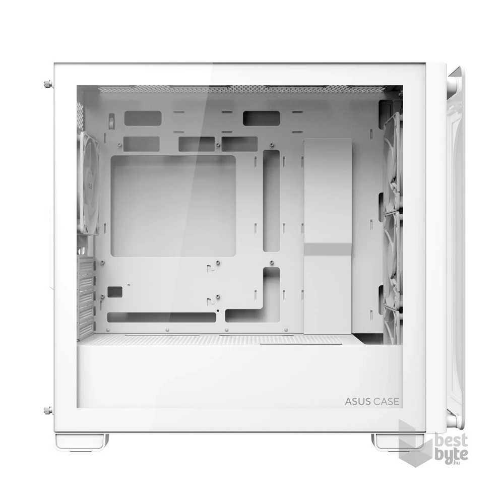 ASUS A23 PLUS fehér (táp nélküli) ablakos mATX ház