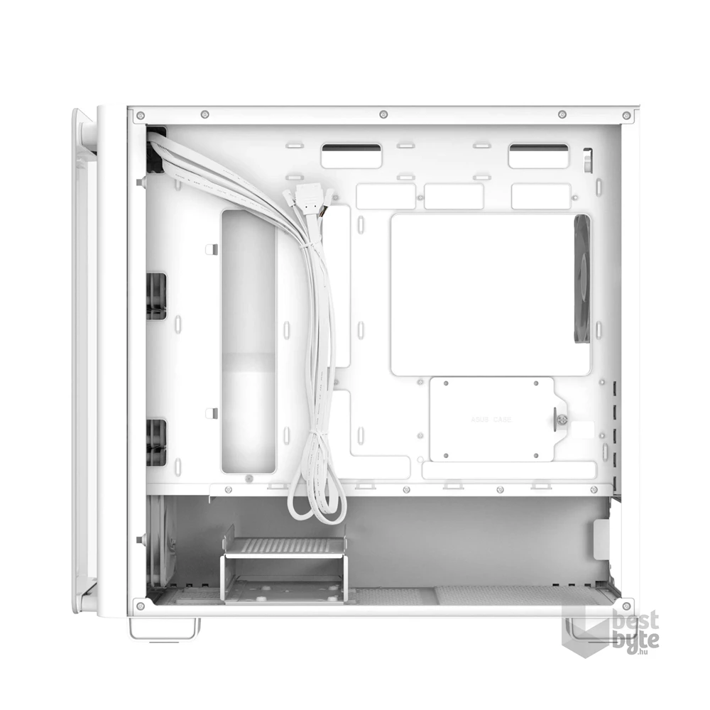 ASUS A23 PLUS fehér (táp nélküli) ablakos mATX ház