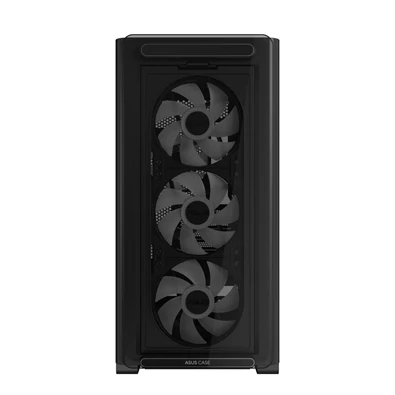 ASUS A23 PLUS fekete (táp nélküli) ablakos mATX ház