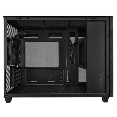 ASUS ASUS Prime AP201 fekete (táp nélküli) ablakos mATX ház