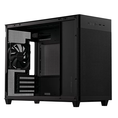 ASUS ASUS Prime AP201 fekete (táp nélküli) mATX ház