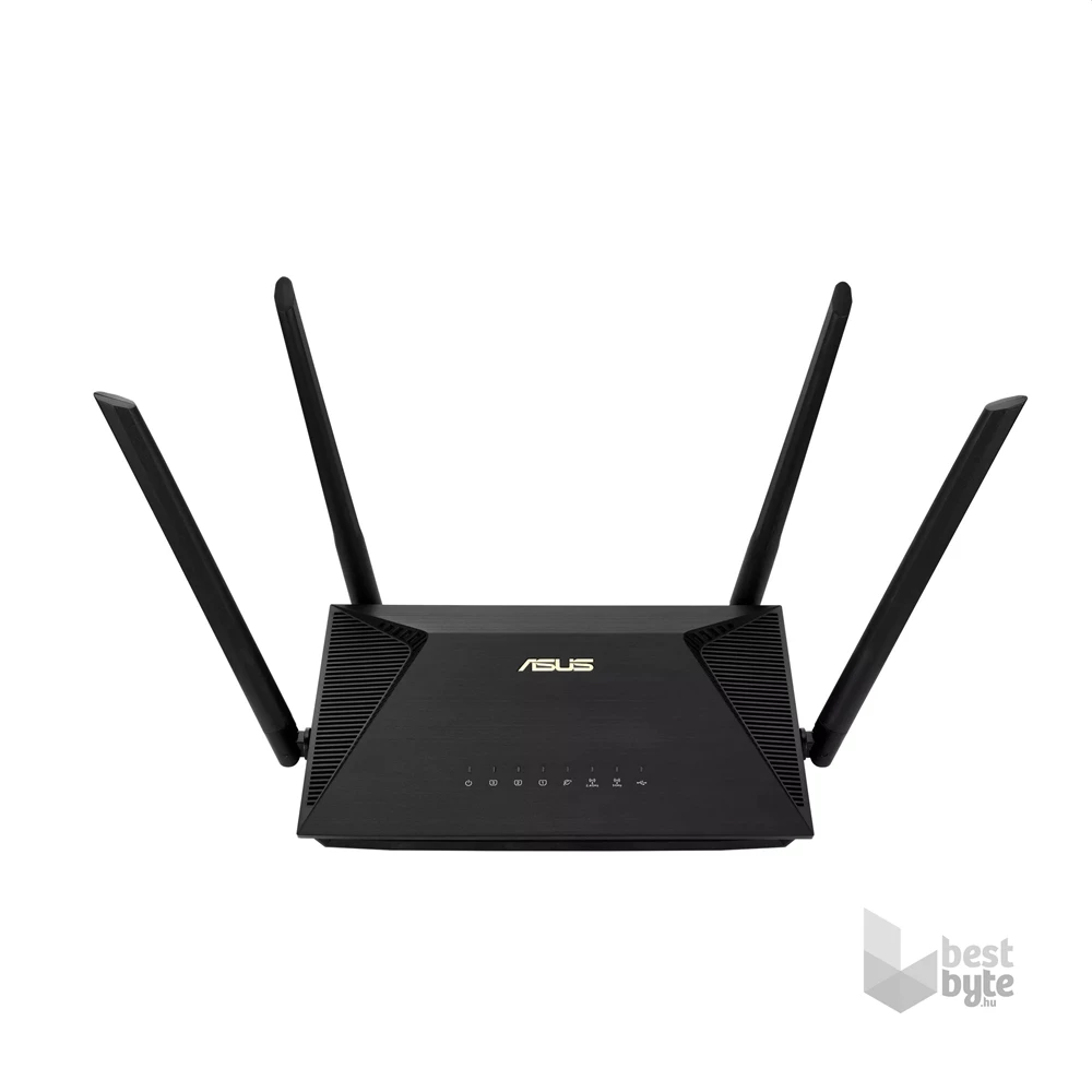 ASUS RT-AX53U (AX1800) 574+1201Mbps fekete vezeték nélküli router