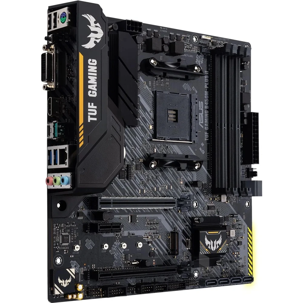 ASUS Alaplap AM4 TUF GAMING B450M-PLUS II AMD B450, mATX