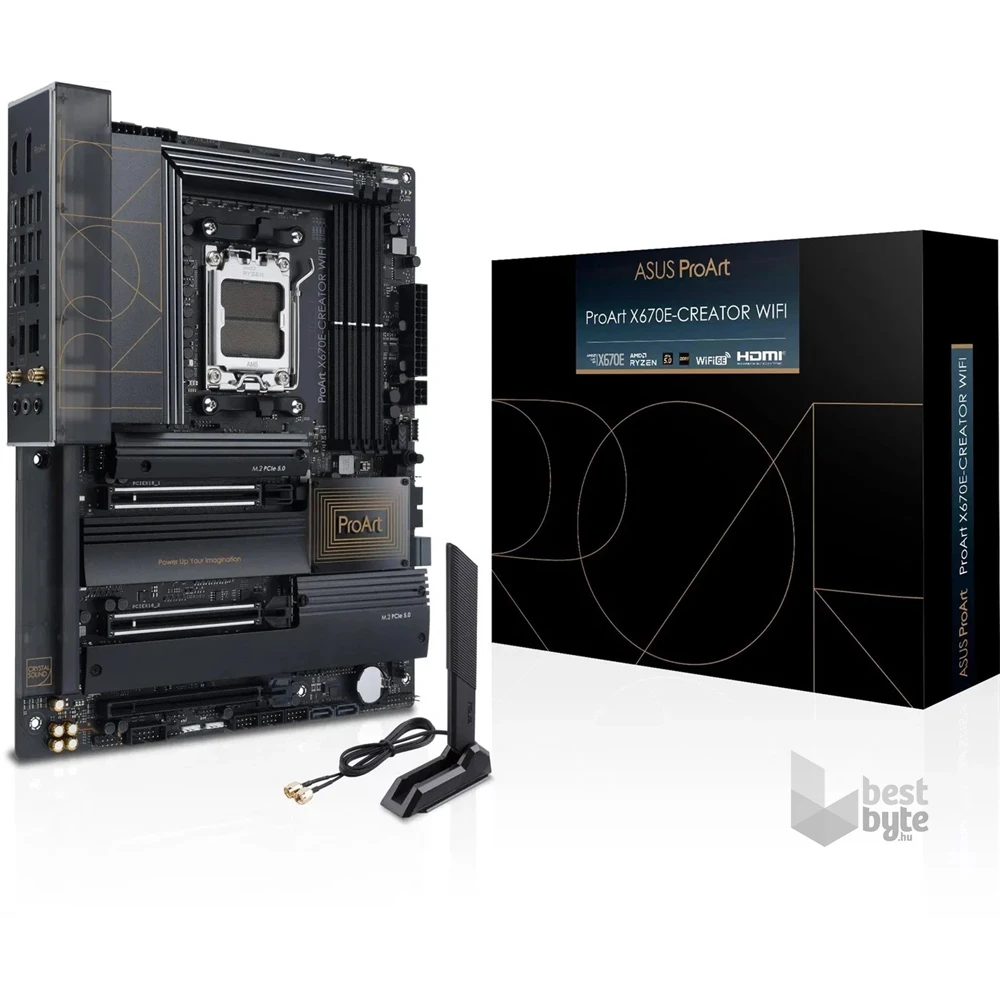 ASUS Alaplap AM5 PROART X670E-CREATOR WIFI AMD X670, ATX
