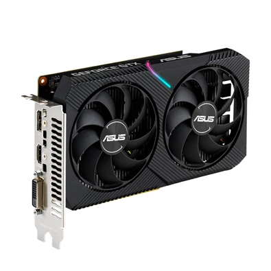 ASUS DUAL-GTX1650-O4GD6-MINI nVidia 4GB GDDR6 128bit PCIe videokártya