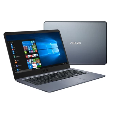 ASUS E406SA laptop (14"/Intel Celeron N3160/Int. VGA/4GB RAM/64GB/Win10 Pro S) - szürke