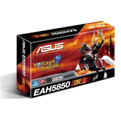 ASUS EAH5850/2DIS/1GD5/A AMD GDDR5 1GBB 256bit PCIe videokártya