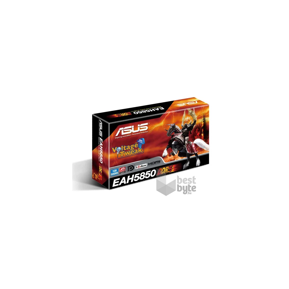 ASUS EAH5850/2DIS/1GD5/A AMD GDDR5 1GBB 256bit PCIe videokártya