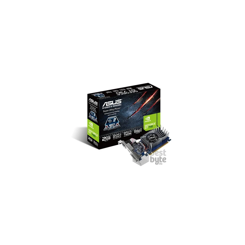 ASUS GT730-2GD5-BRK nVidia 2GB GDDR5 64bit PCIe videokártya