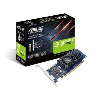 ASUS GT1030-2G-BRK nVidia 2GB GDDR5 64bit PCIe videokártya