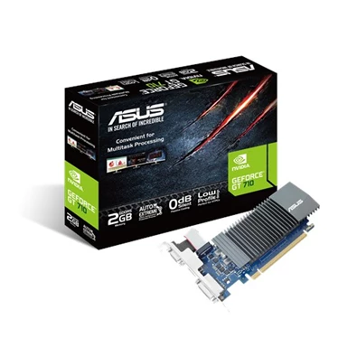 ASUS GT710-SL-2GD5 nVidia 2GB GDDR5 64bit PCIe videokártya