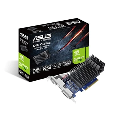 ASUS GT730-SL-2G-BRK-V2 nVidia 2GB GDDR3 64bit PCIe videokártya