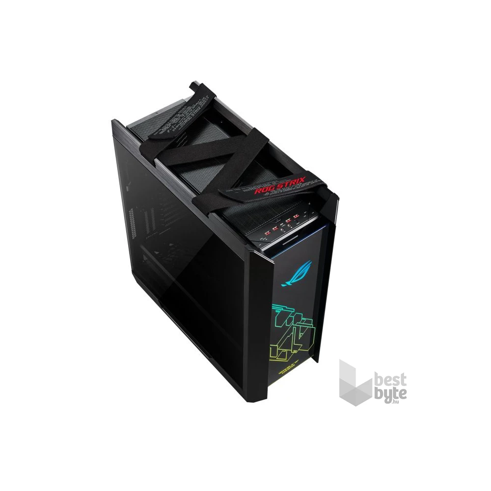 ASUS GX601 ROG STRIX HELIOS Fekete ablakos (Táp nélküli)  ATX ház