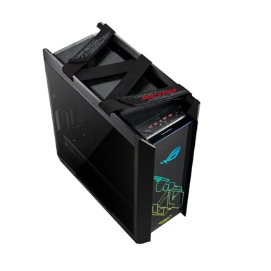 ASUS GX601 ROG STRIX HELIOS Fekete ablakos (Táp nélküli)  ATX ház