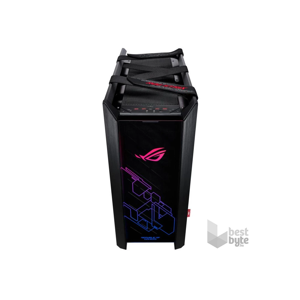ASUS GX601 ROG STRIX HELIOS Fekete ablakos (Táp nélküli)  ATX ház
