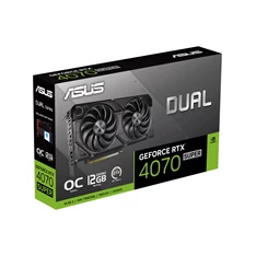 ASUS GeForce RTX 4070 SUPER Dual OC Evo nVidia 12GB GDDR6X 192bit PCIe videókártya