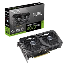 ASUS GeForce RTX 4070 SUPER Dual OC Evo nVidia 12GB GDDR6X 192bit PCIe videókártya