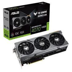 ASUS GeForce RTX 4070 Ti SUPER TUF Gaming nVidia 16GB GDDR6X 256bit PCIe videókártya