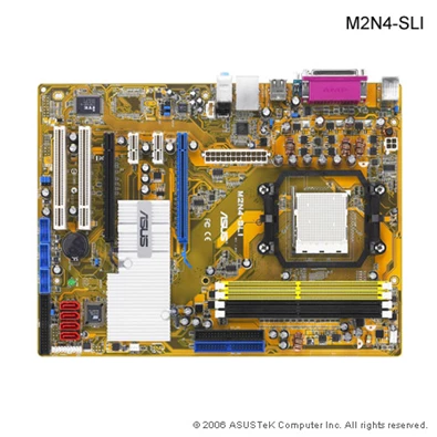 ASUS M2N4-SLI Socket AM2 ATX alaplap