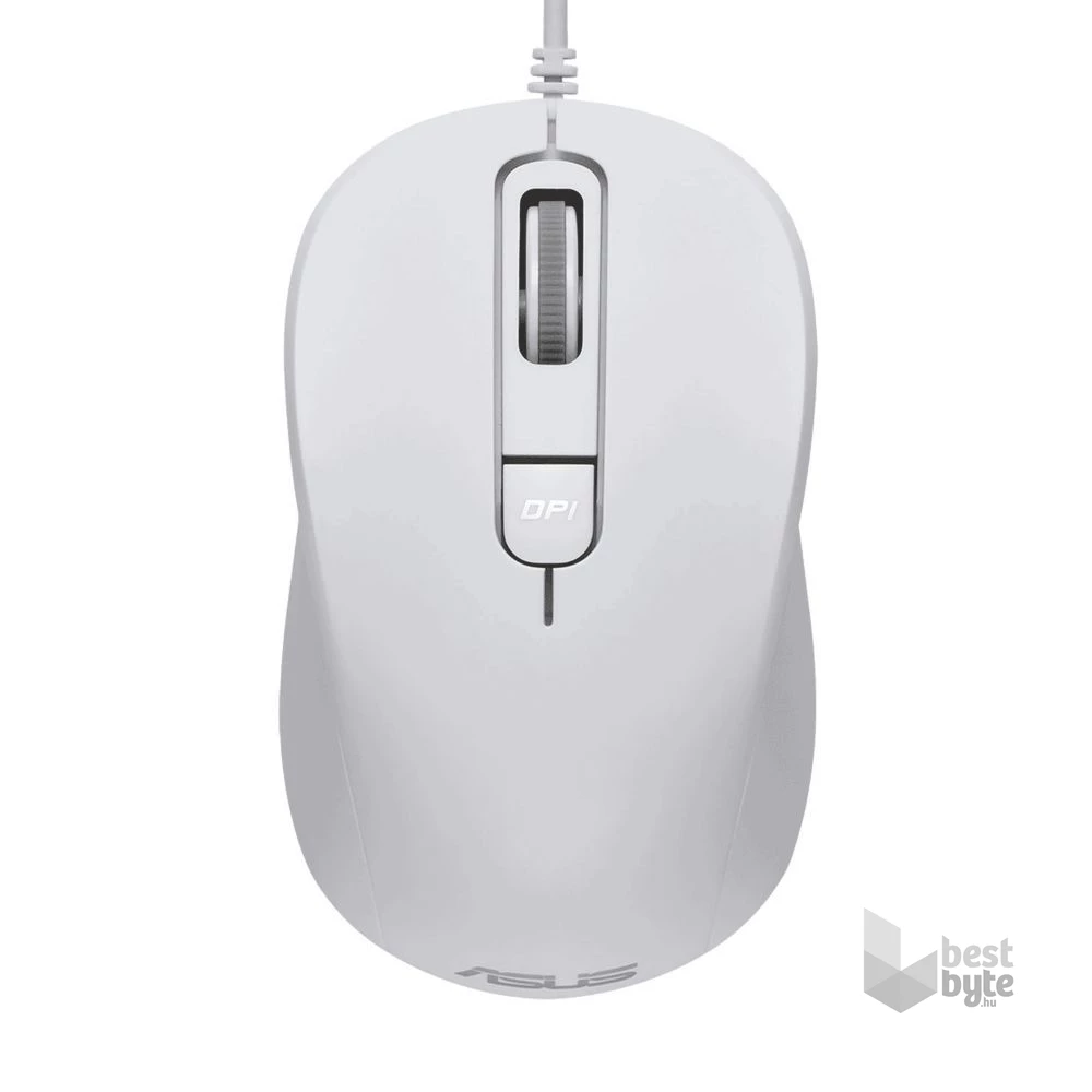 ASUS MU101C USB fehér vezetékes egér