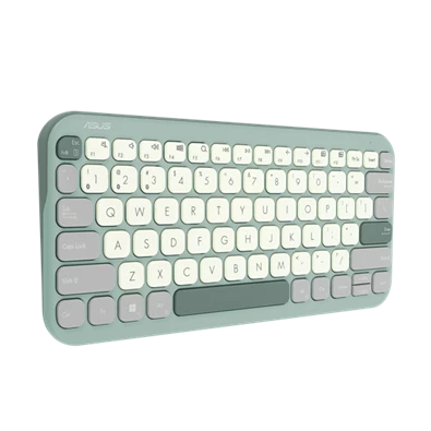 ASUS Marshmallow KW100 HU Green Tea Latte vezeték nélküli billentyűzet