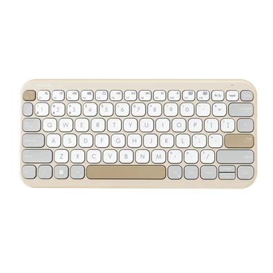 ASUS Marshmallow KW100 HU Oat Milk vezeték nélküli billentyűzet