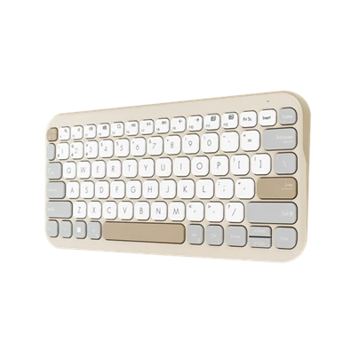 ASUS Marshmallow KW100 HU Oat Milk vezeték nélküli billentyűzet