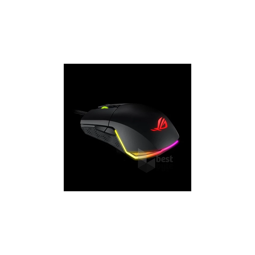 ASUS ROG Pugio fekete gamer egér