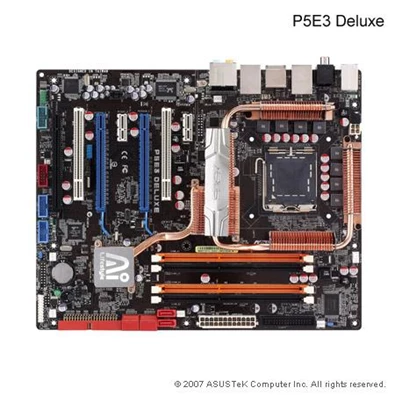 ASUS P5E3 DELUXE LGA775 + 2G DDR3 1333 alaplap
