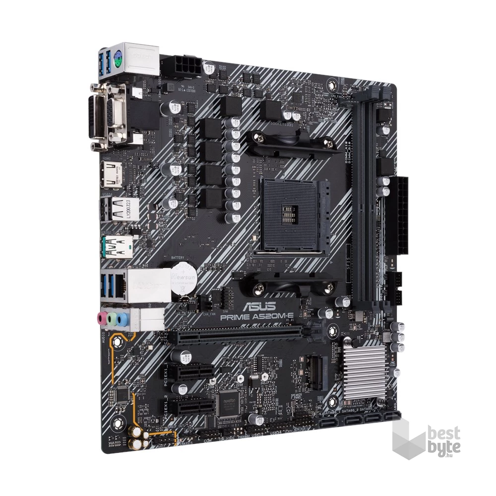 ASUS PRIME A520M-E AMD A520 SocketAM4 mATX alaplap