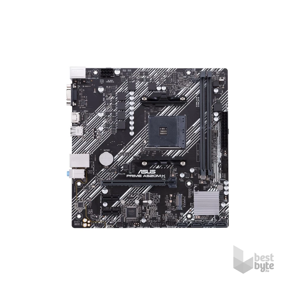 ASUS PRIME A520M-K AMD A520 SocketAM4 mATX alaplap