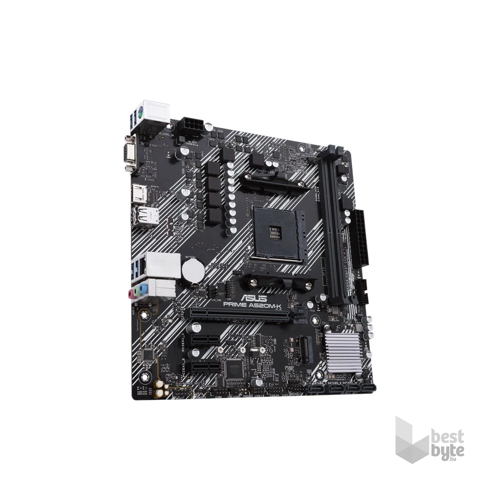 ASUS PRIME A520M-K AMD A520 SocketAM4 mATX alaplap