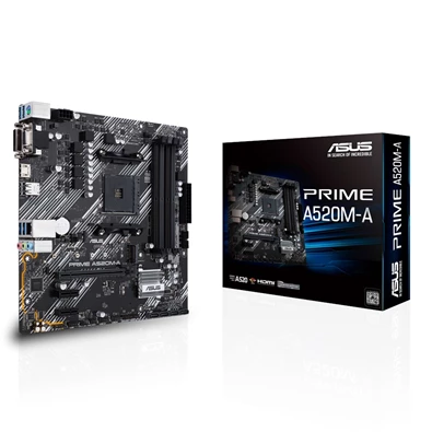 ASUS PRIME A520M-A AMD A520 SocketAM4 mATX alaplap