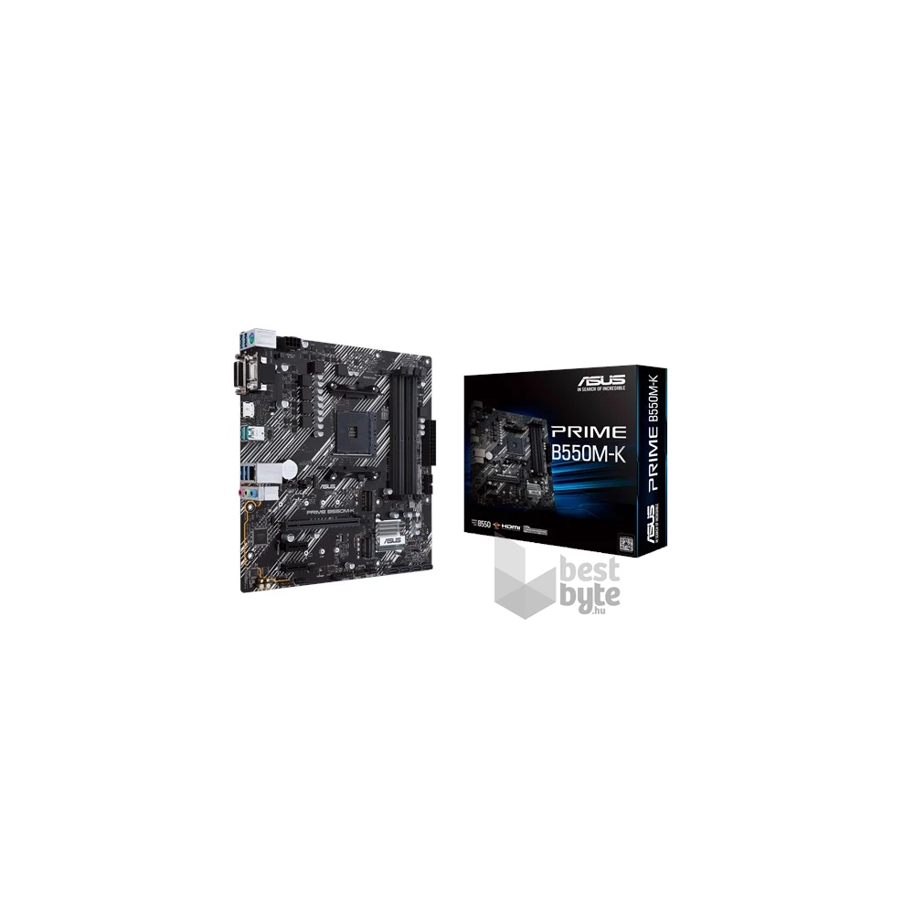 ASUS PRIME B550M-K AMD B550 SocketAM4 mATX alaplap