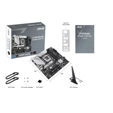 ASUS PRIME B760M-A WIFI D4 Intel B760 LGA1700 mATX alaplap