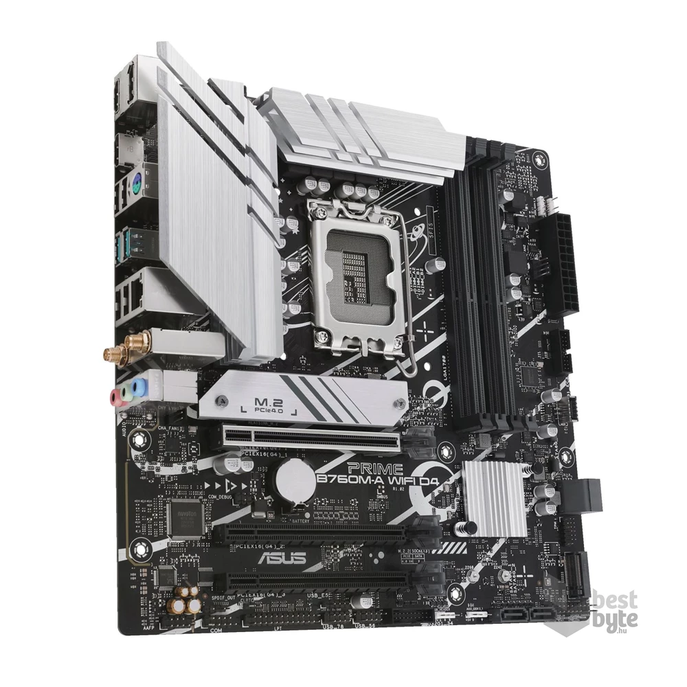 ASUS PRIME B760M-A WIFI D4 Intel B760 LGA1700 mATX alaplap