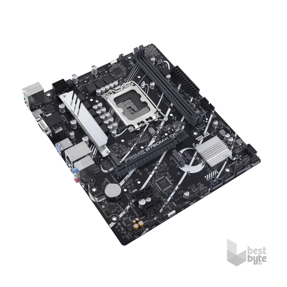 ASUS PRIME B760M-K D4 Intel B760 LGA1700 mATX alaplap