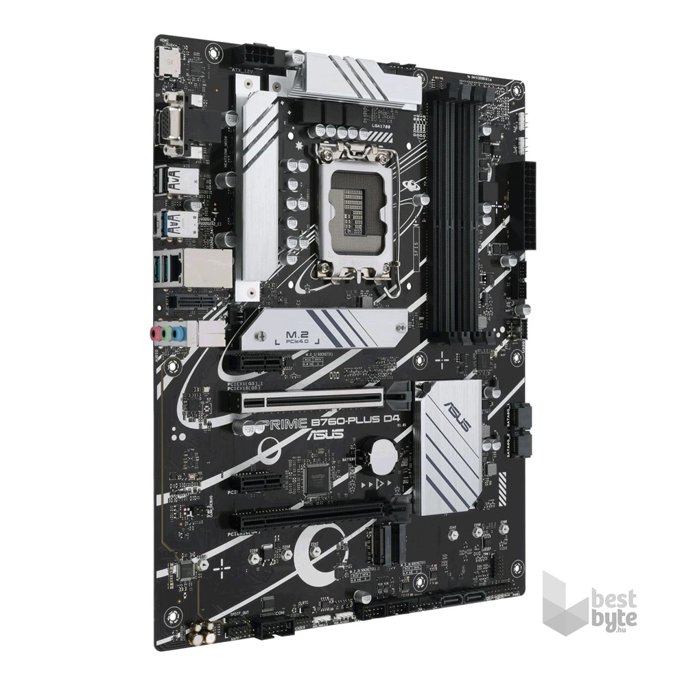 ASUS PRIME B760-PLUS D4 Intel B760 LGA1700 ATX alaplap