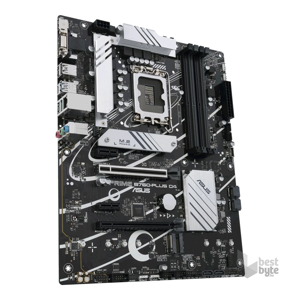 ASUS PRIME B760-PLUS D4 Intel B760 LGA1700 ATX alaplap